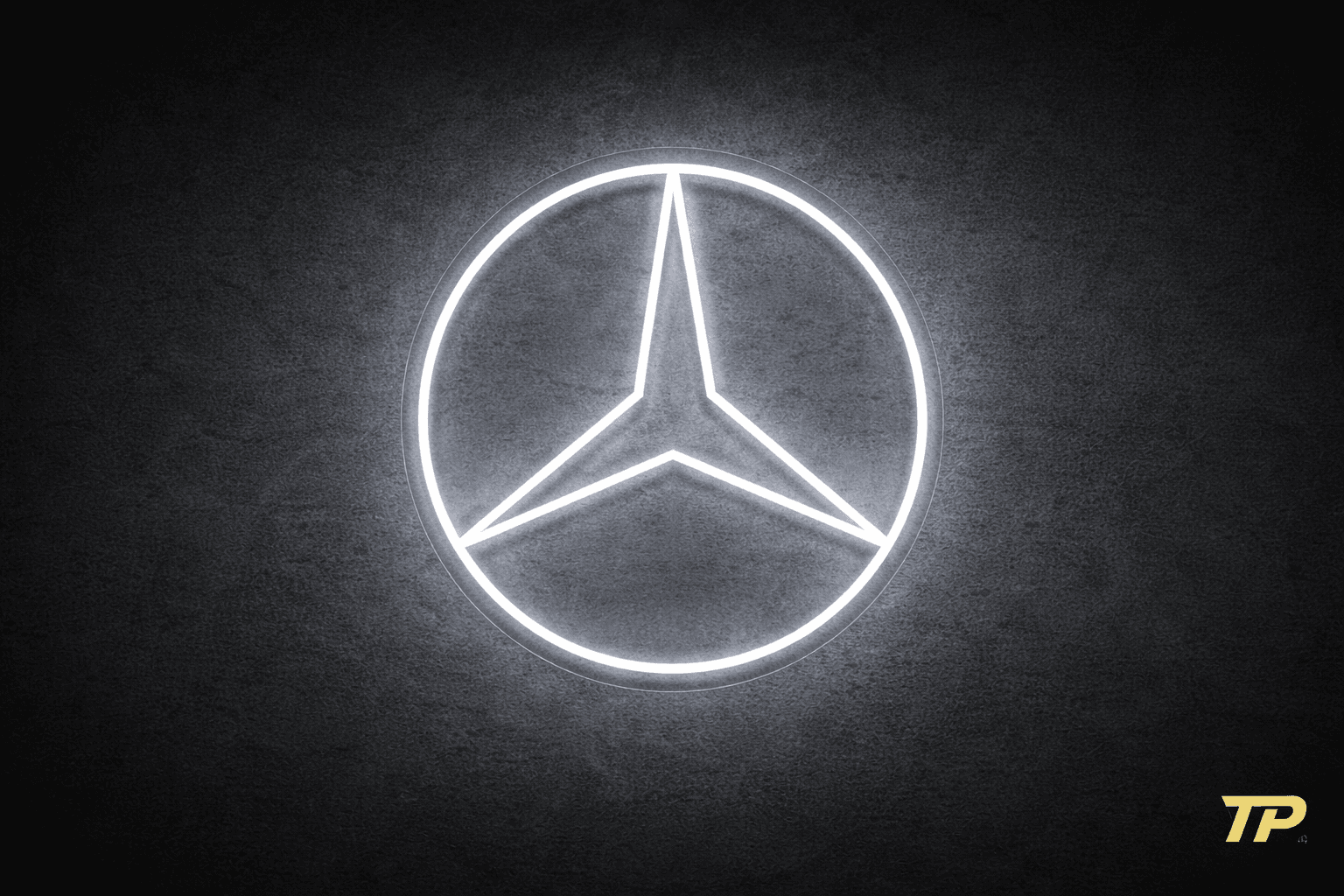 Mercedes Star Neon